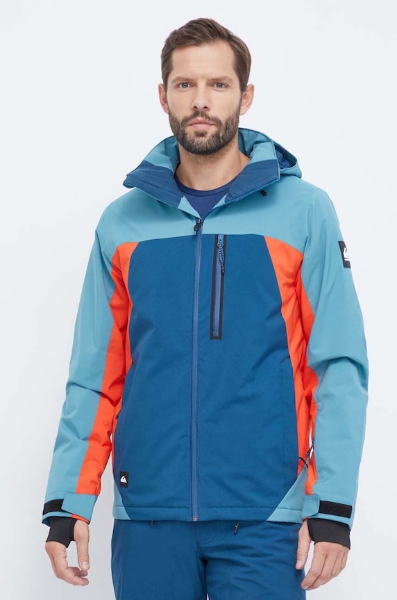 Quiksilver kurtka Mission Plus sporty zimowe niebieski EQYTJ03414