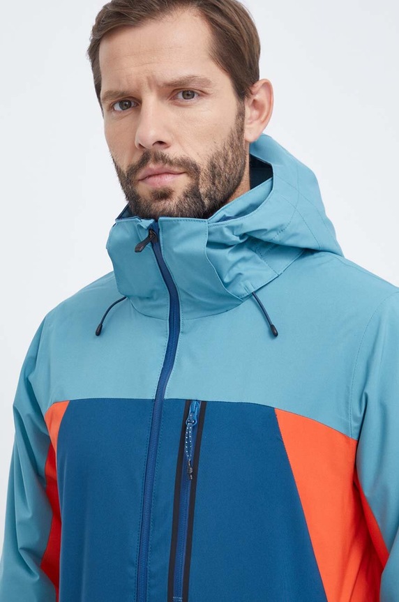 Odzież Quiksilver kurtka Mission Plus EQYTJ03414 niebieski