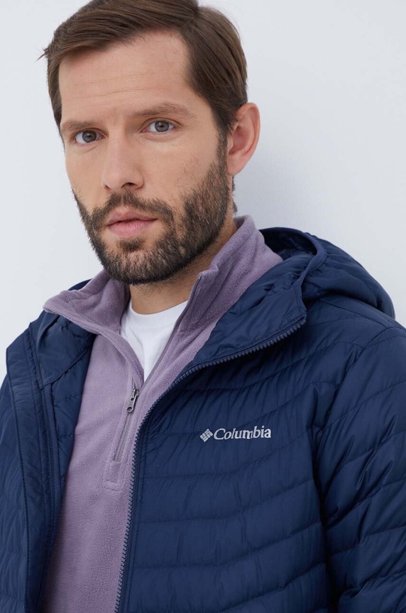 Columbia piumino blu navy 2050735