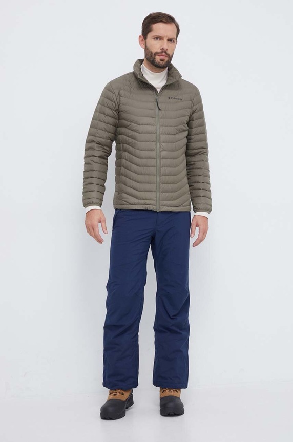Columbia kurtka puchowa 2050745 zielony AW23