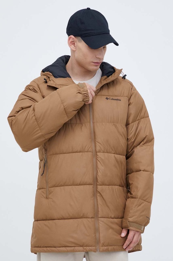 Яке Columbia M Pike Lake Parka кафяв 2050921