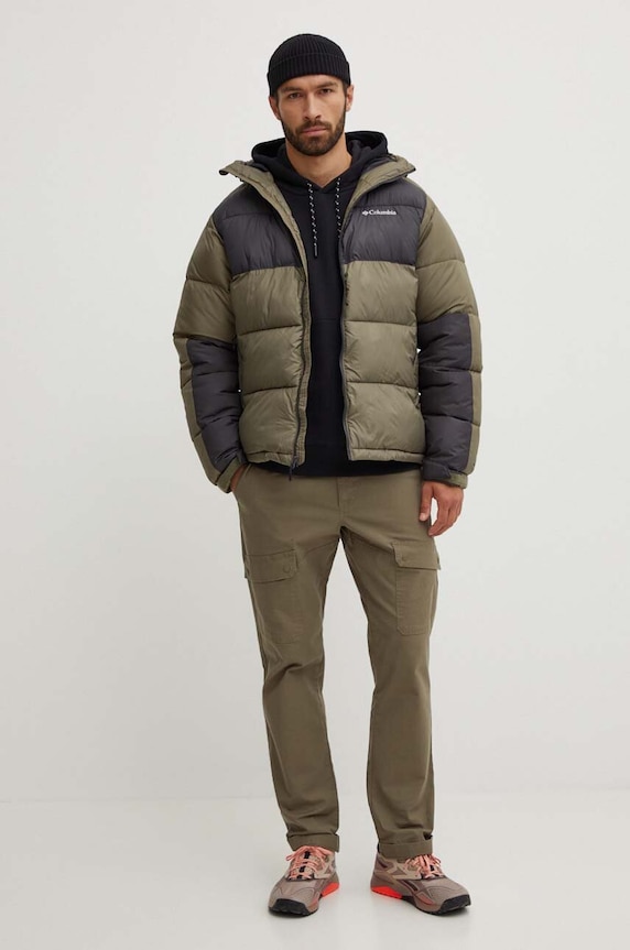 Μπουφάν Columbia M Pike Lake II Hooded Ja 2050931 πράσινο AW25