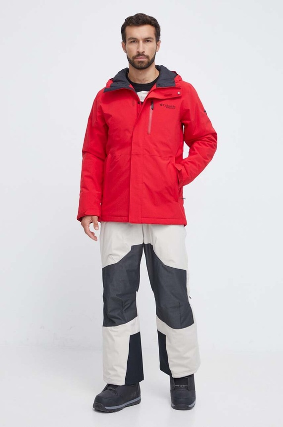 Bunda Columbia District II 2056641 červená AW23