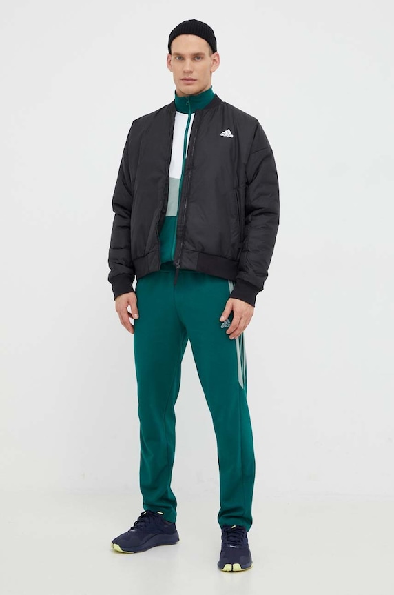 Μπουφάν bomber adidas IK0526 μαύρο AW23