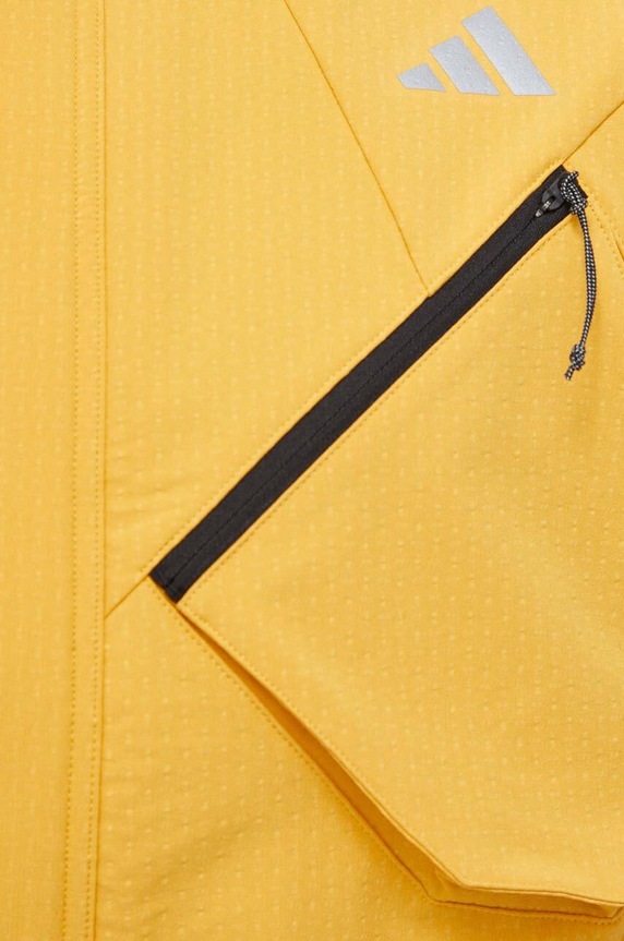 adidas Performance kurtka do biegania IL1968 żółty