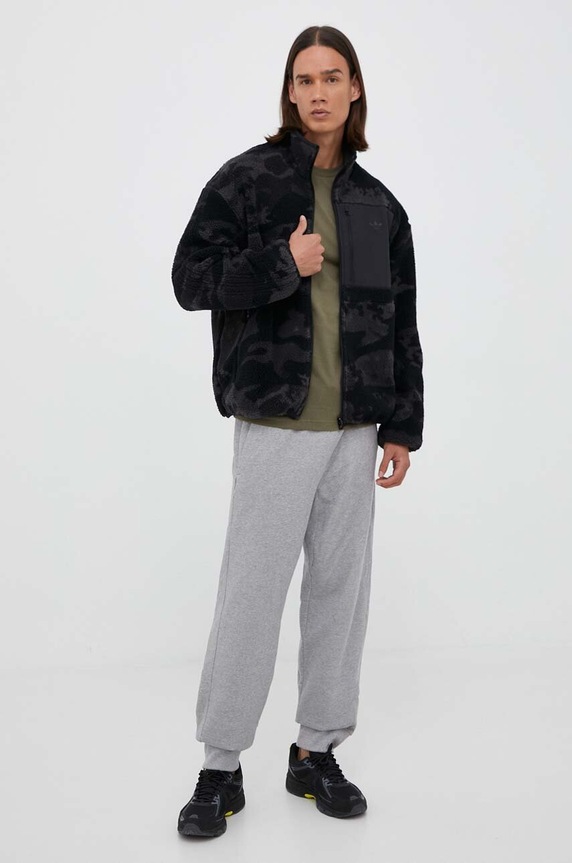 Oblečenie Obojstranná mikina adidas Originals II8174 čierna