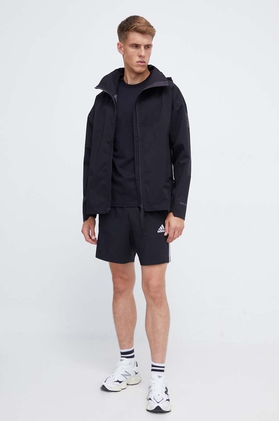 Bunda adidas HT8770 čierna AW23