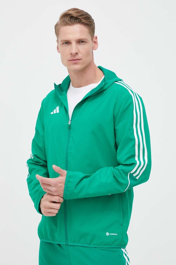 Jakna za trening adidas Performance Tiro 23 zelena IA1620