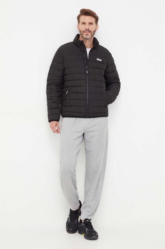 Яке Fila FAM0456 черен AW24