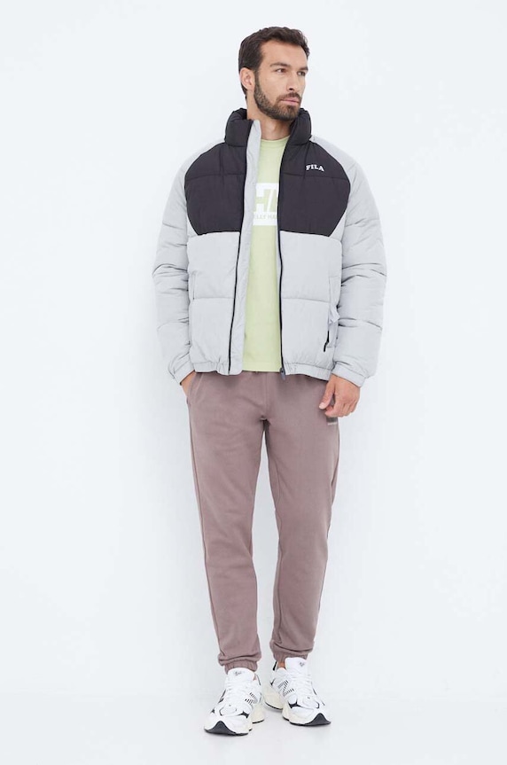 Jakna Fila FAM0556 siva AW23