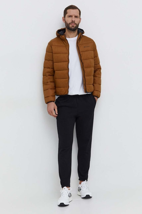 Champion giacca 219187 marrone AW23