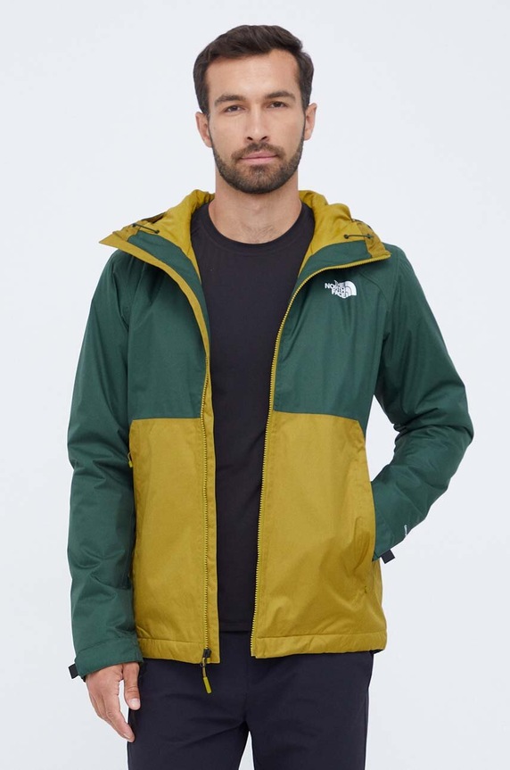 The North Face szabadidős kabát Millerton enyhén szigetelt zöld NF0A3YFIOQR1