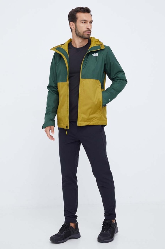 The North Face szabadidős kabát Millerton NF0A3YFIOQR1 zöld AW23