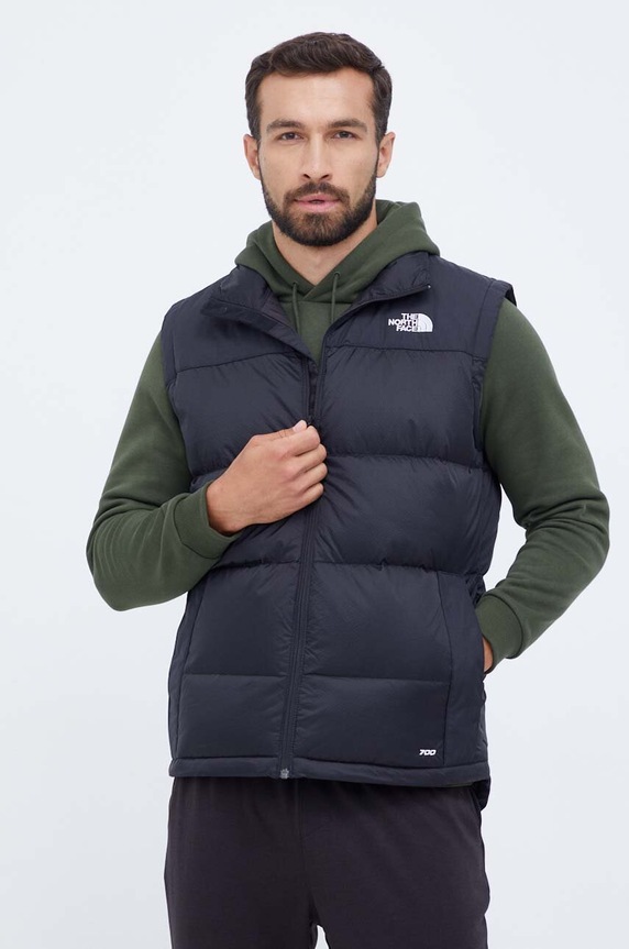 Péřová vesta The North Face DIABLO DOWN VEST s podšívkou černá NF0A4M9KKX71