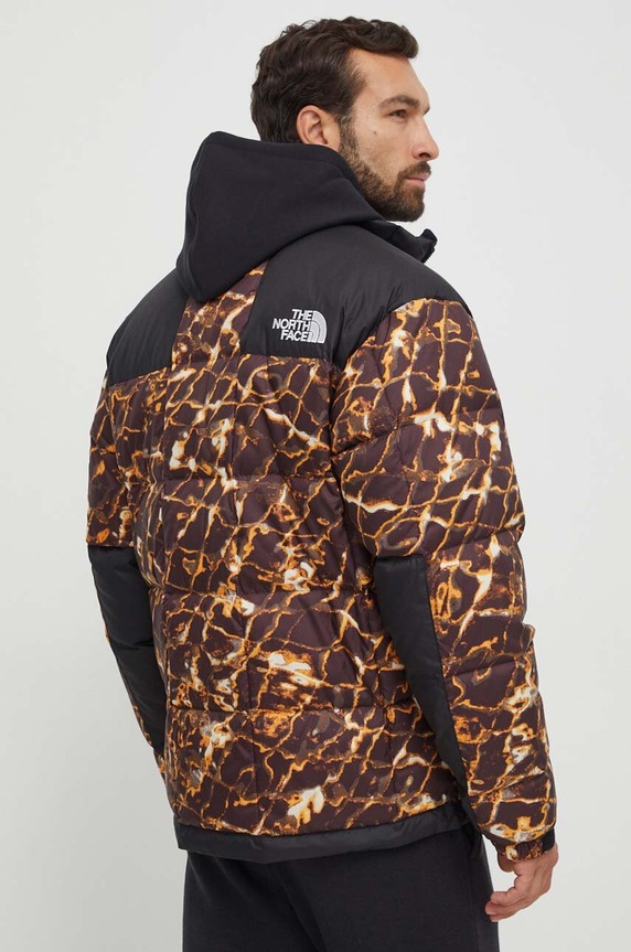 Ρούχα Μπουφάν με επένδυση από πούπουλα The North Face Lhotse Jacket NF0A3Y23OS31 καφέ