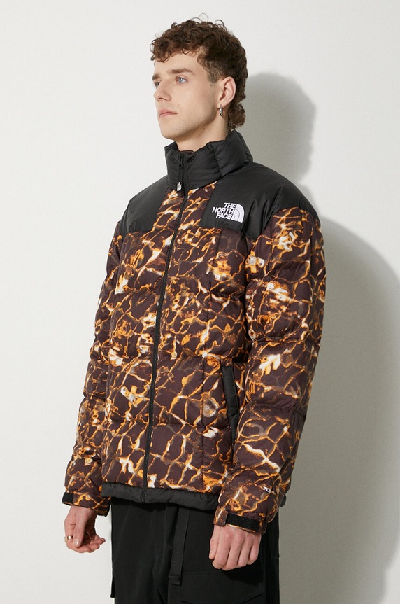 The North Face kurtka puchowa Lhotse Jacket brązowy NF0A3Y23OS31