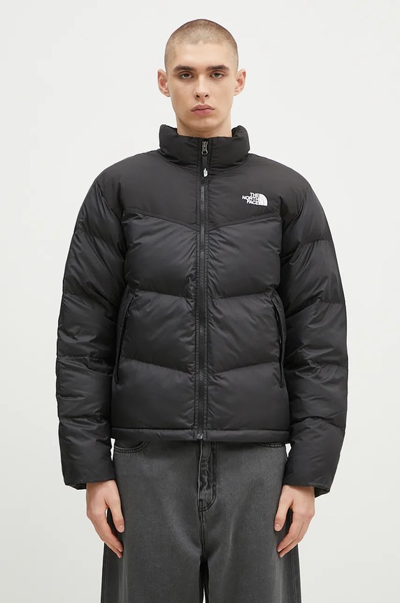 Jakna The North Face Saikuru s toplom postavom crna NF0A853IJK31