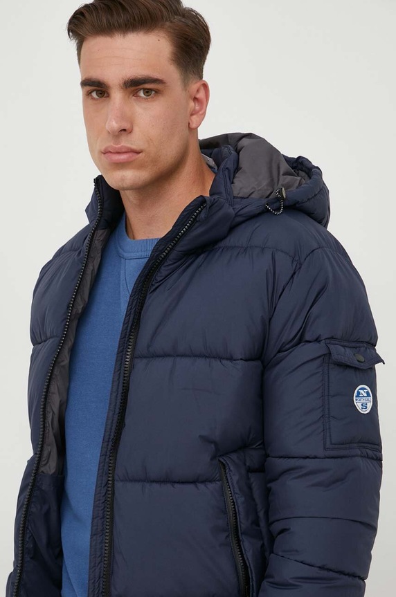 North Sails geaca cu captuseala bleumarin 603224