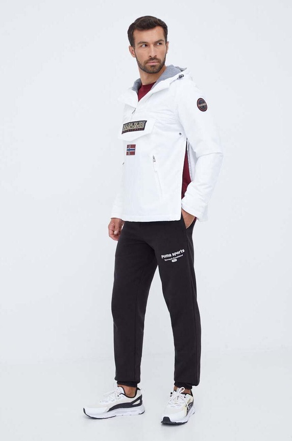 Napapijri jacket NP0A4GMD0021 white AW24