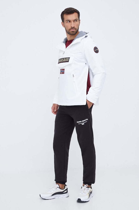 Napapijri jacket NP0A4GMD0021 white AW24