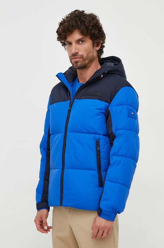 Μπουφάν Tommy Hilfiger άλλο μπλε MW0MW32771