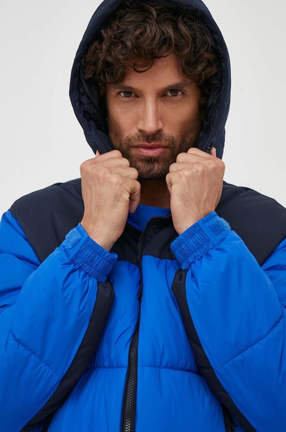 Μπουφάν Tommy Hilfiger μπλε MW0MW32771