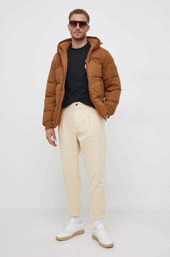 Tommy Hilfiger kurtka MW0MW32771 brązowy AW23