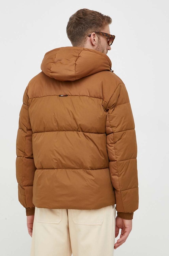 Odzież Tommy Hilfiger kurtka MW0MW32771 brązowy
