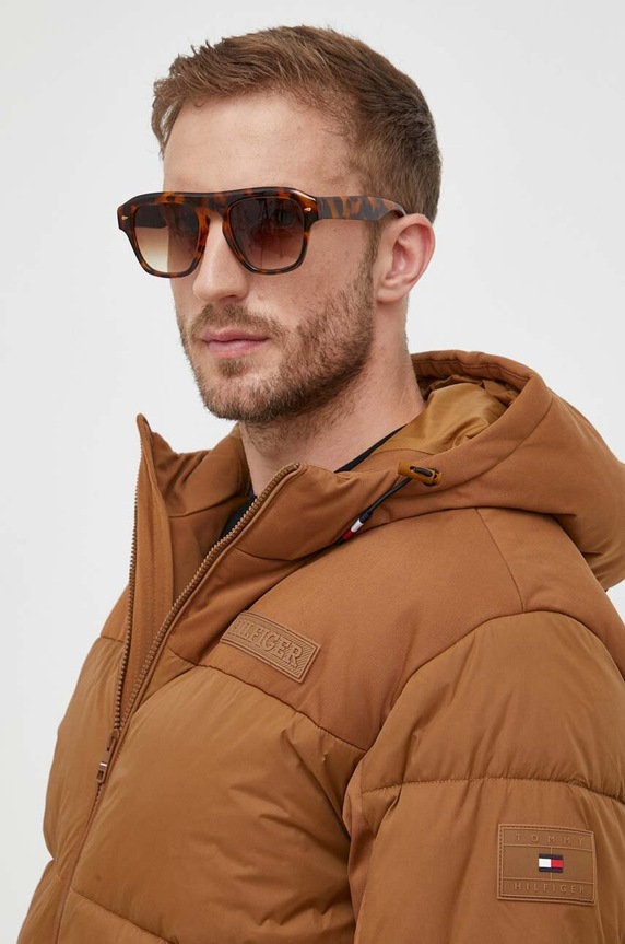 Tommy Hilfiger kurtka brązowy MW0MW32771
