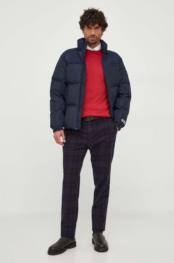 Tommy Hilfiger kurtka MW0MW32773 granatowy AW23