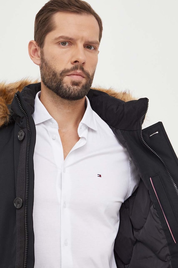 Péřová bunda Tommy Hilfiger MW0MW32778