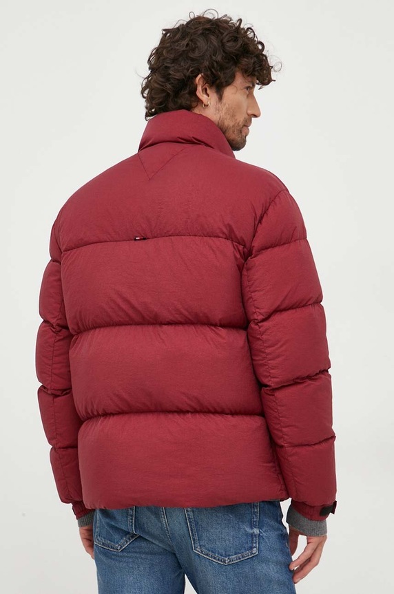 Oblečení Péřová bunda Tommy Hilfiger MW0MW32785 burgundské