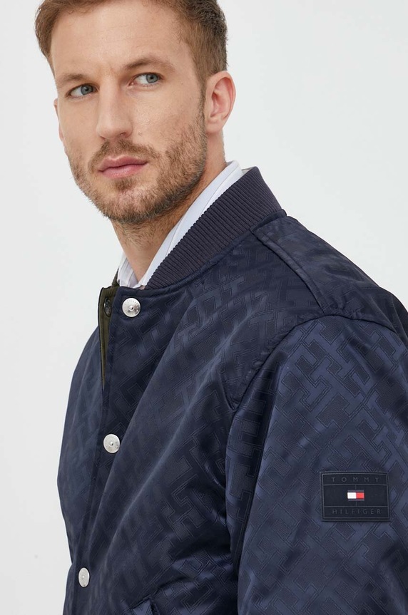 Oboustranná bomber bunda Tommy Hilfiger MW0MW32794
