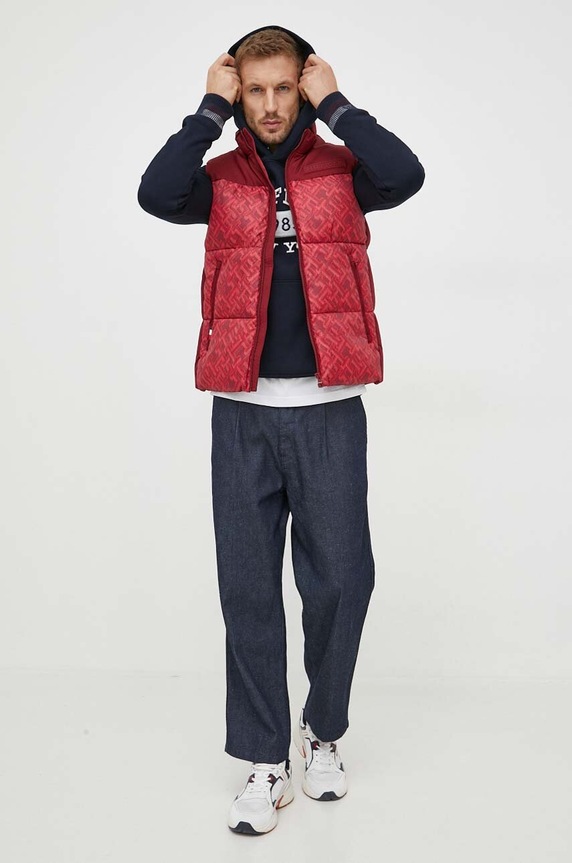 Vesta Tommy Hilfiger MW0MW33627 červená AW23