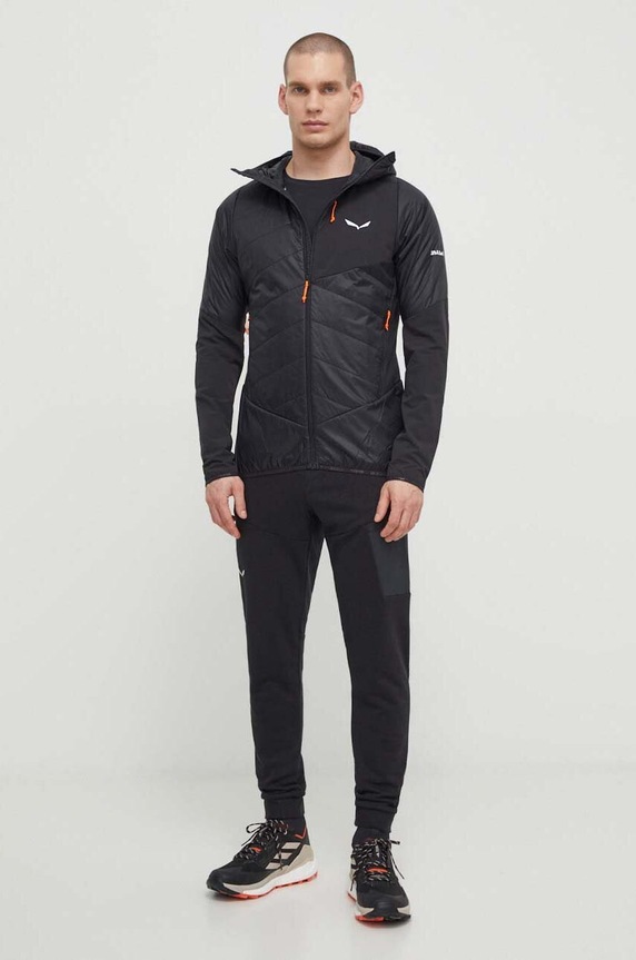 Salewa kurtka sportowa Ortles Hybrid 00.0000028720 czarny SS26