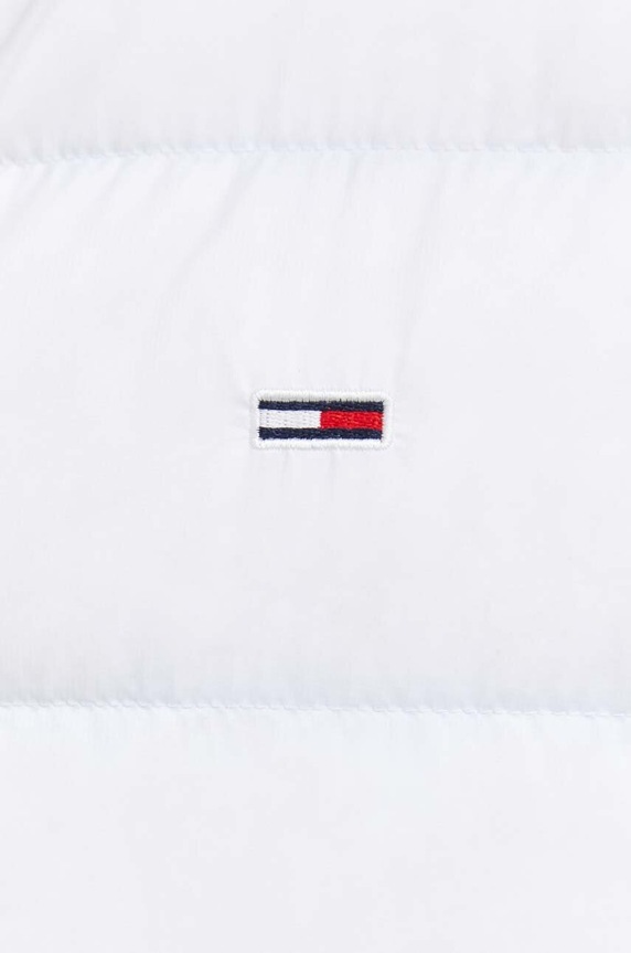 Péřová bunda Tommy Jeans DM0DM17233 bílá