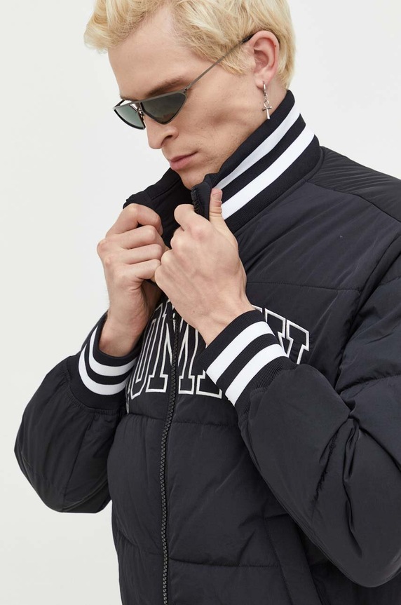 Tommy Jeans bomber dzseki fekete DM0DM17479