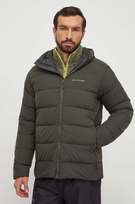 Sportska pernata jakna Montane Tundra Planet friendly zelena MTUNH16