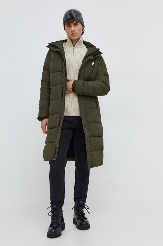 Bunda Superdry M5011762A.1IP zelená AW23