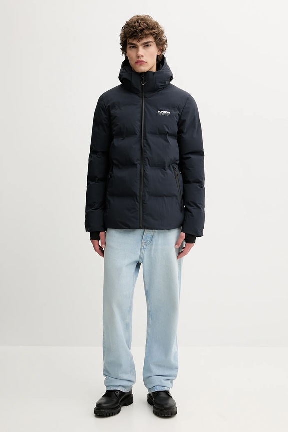 Яке Superdry MS311478A.98T тъмносин AW23
