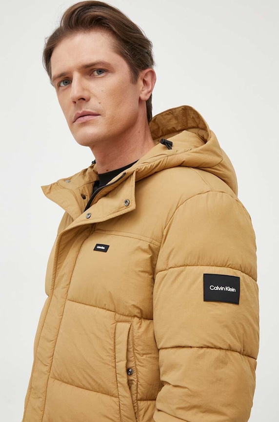 Calvin Klein rövid kabát bézs K10K112228