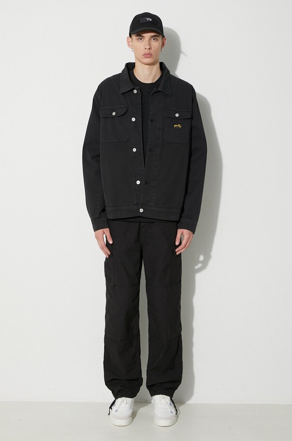 Stan Ray denim jacket TRUCKER JACKET (LINED) AW2312154 black AW23