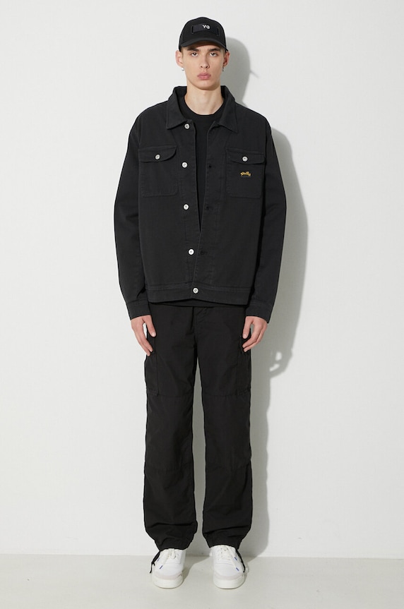 Stan Ray denim jacket TRUCKER JACKET (LINED) AW2312154 black AW23