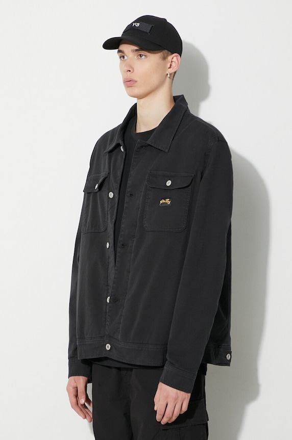 Stan Ray denim jacket TRUCKER JACKET (LINED) black AW2312154