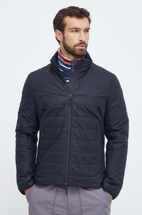 Icebreaker kurtka sportowa MerinoLoft bez kaptura czarny IB0A56GW0011