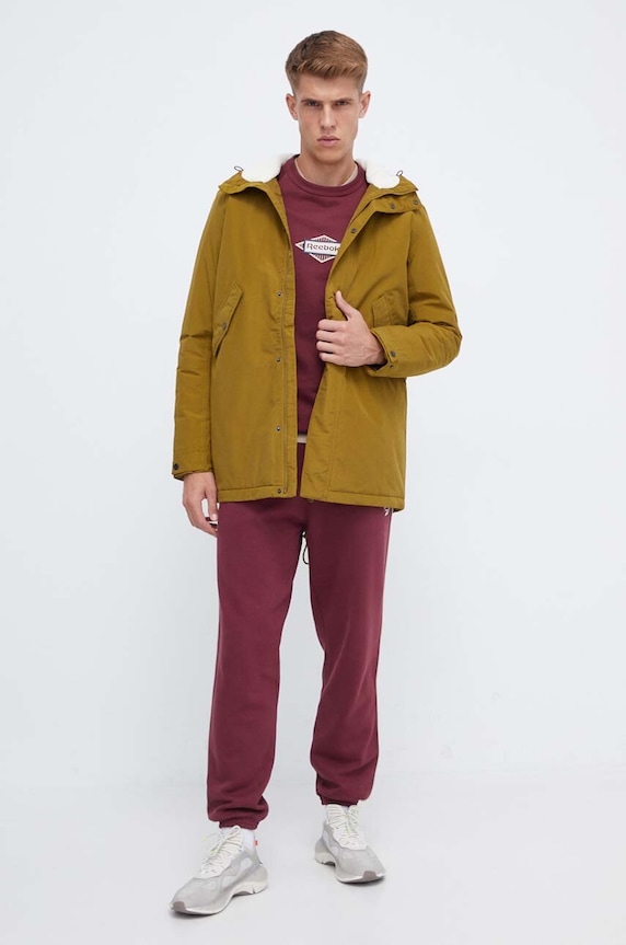 Parka Jack Wolfskin 1116011 zelená AW23