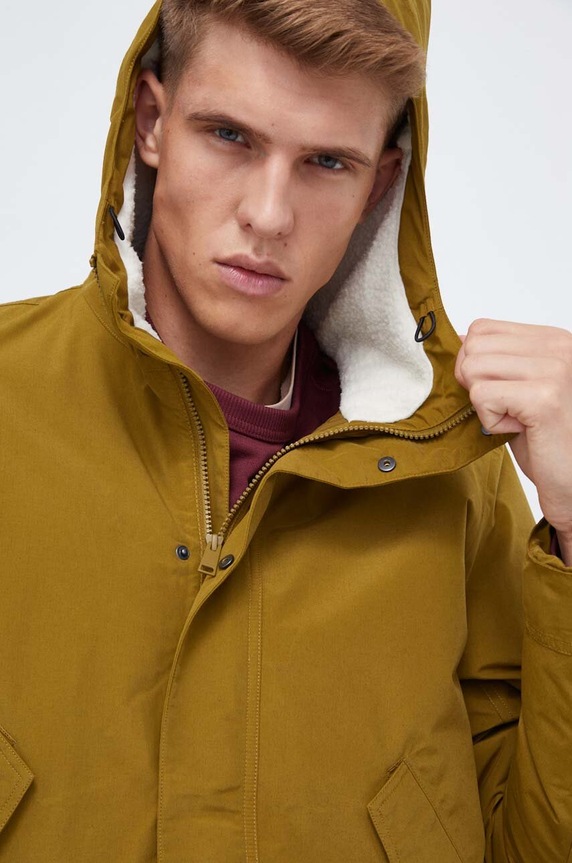 Parka Jack Wolfskin zelená 1116011