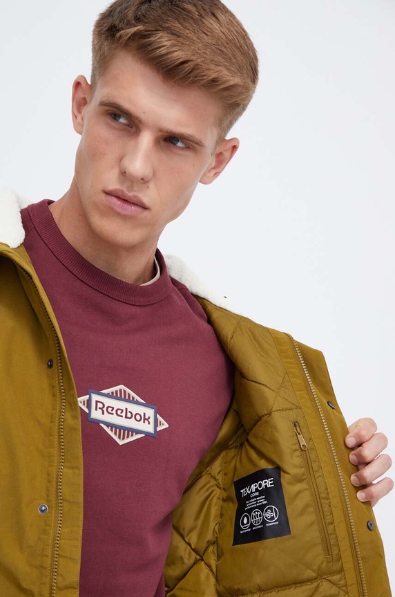 Parka Jack Wolfskin 1116011 zelená