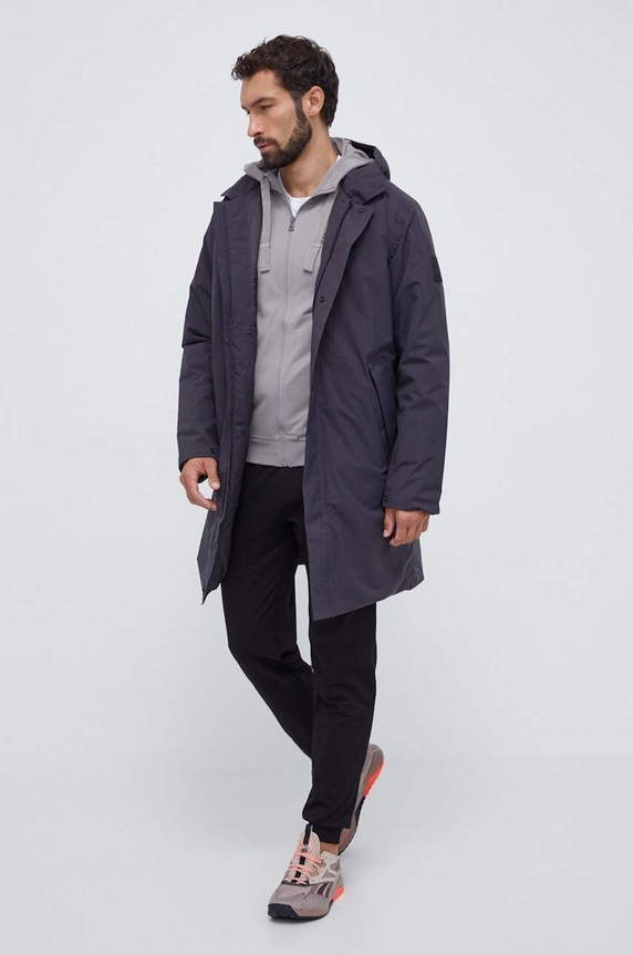 Μπουφάν Jack Wolfskin 1116091 μαύρο AW23
