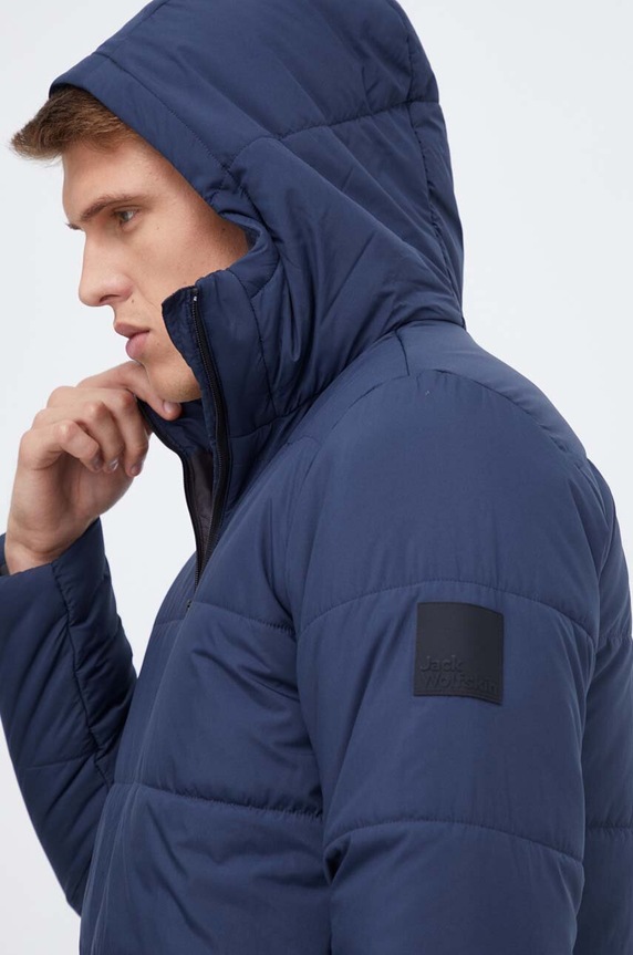 Μπουφάν Jack Wolfskin σκούρο μπλε 1207451